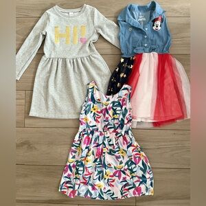 Girls 5T dress bundle spring dress Fourth of July dress